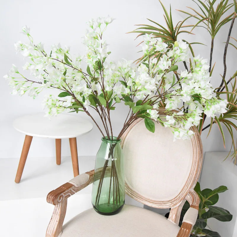 Bougainvillea Artificial Flower Silk Fake Flower Wedding Home Decor Garden Engineering Landscaping Plants Garland Flower Wall Aimak Store