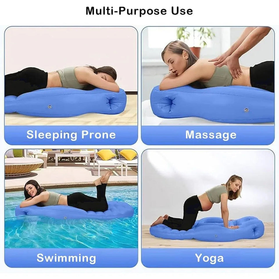 Inflatable Pregnancy Mattre Yoga Mat For Pregnant Women Inflatable Mat Mattress Pregnancy Maternity Body Bed Pillow Sleeping Mat Aimak Store