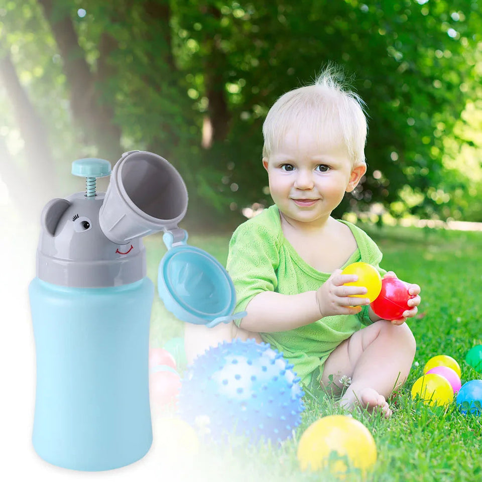 Baby Travel Urinal Pot ABS Kid Portable Urinal Toilet Potty Training Baby Boys Girl Car Outdoor Travel Supply Aimak Store