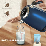 1pc 1.8QT Electric Kettle, US Plug, Temperature Control With 7 Heat Settings & LED Display,   (1100W) , Kitchen and home Aimak Store