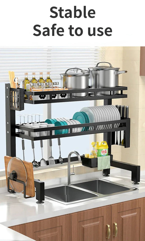 Drain Bowl Rack Table Top Bowl and Tray Storage Rack Sink Sink Drainage Dish Rack Kitchen Accessories Organizer Kitchen Tools Aimak Store