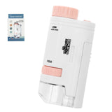 60-200x Pocket Microscope Electric Mini Microscope with LED Light High Definition Children Microscope for Observation Learning Aimak Store