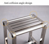 Multi-size Stainless Steel Stool Bathroom Thickened Foot Stool Home Factory Console Use Multifunctional Furniture Mueble Aimak Store