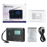 Retekess V115 Radio FM AM SW Portable Radios AM FM Rechargeable Shortwave Radio Battery Powered Full Waves USB Recorder For Gift Aimak Store