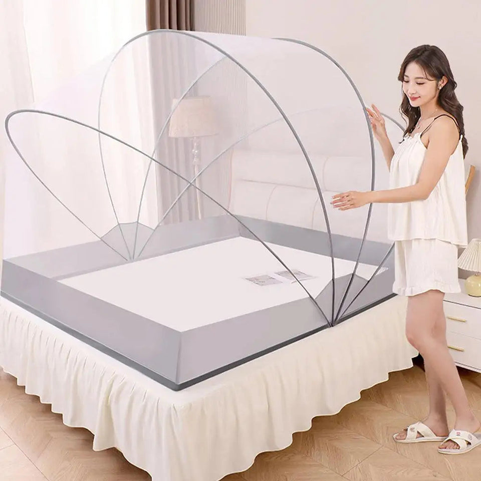 Simple Mosquito Net Portable Camping Tent Bed Canopy For Adult Foldable Mesh Net Breathable Mosquito Net Aimak Store