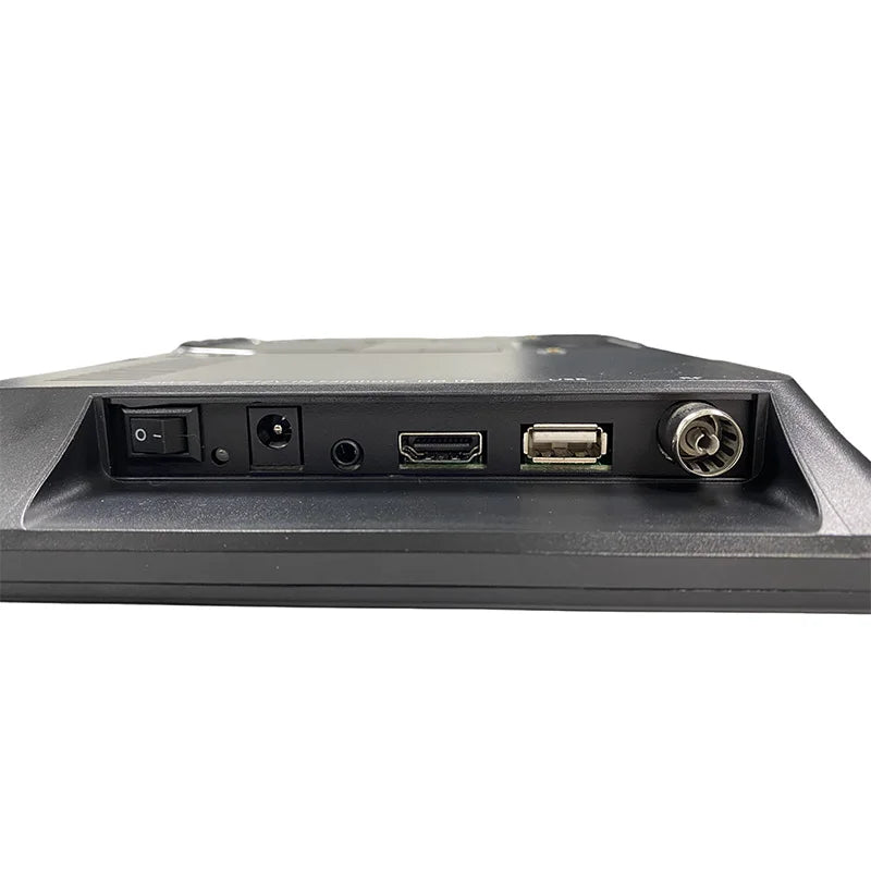 17.3 Inch Portable TV  12 Volt TV DVB-T2 Digital Battery TV for Car Suitable for Outdoor and Kitchen Use Aimak Store