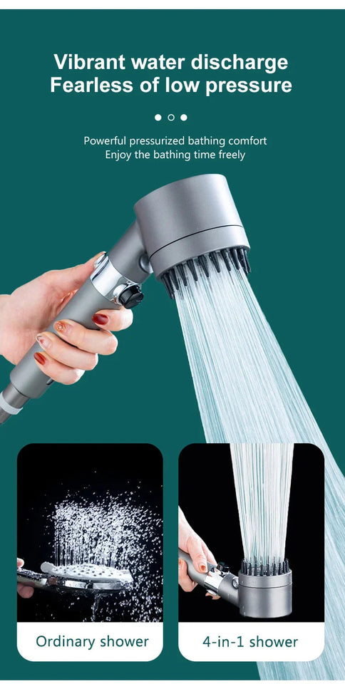 Xiaomi MiJia Shower Head High Pressure Filter Showerhead 3 Mode Water Saveing Massage Shower Head with Hose Bathroom Accessories Aimak Store