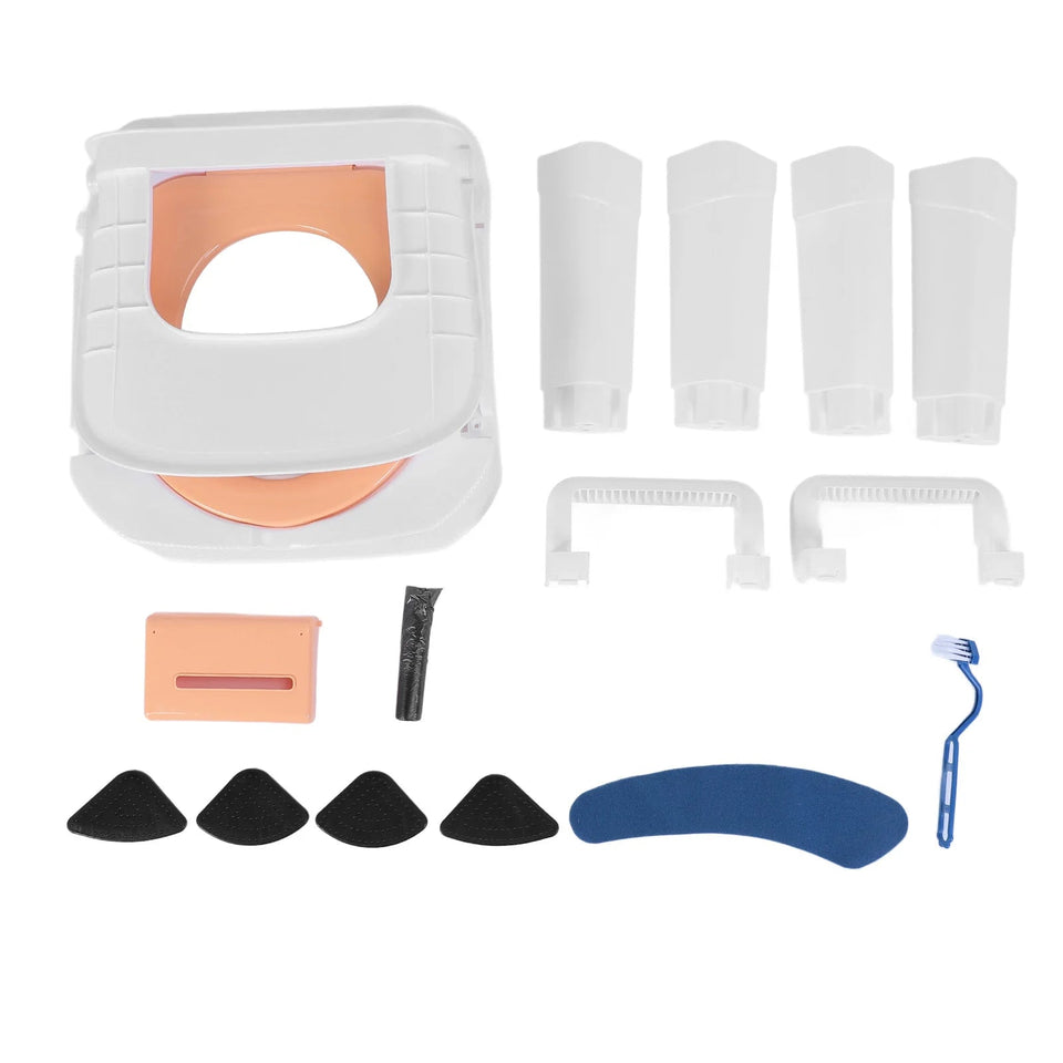 Commode Chair Commode Shower Chair Detachable Folding Non Slip Strong Load Bearing Toilet Safety Chair for Bathroom Squat Toilet Aimak Store