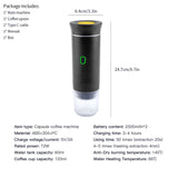 3-in-1 Portable Coffee Maker Espresso Coffee Maker For Car Home Camping Travel Capsule Powder Automatic Coffee Maker Aimak Store