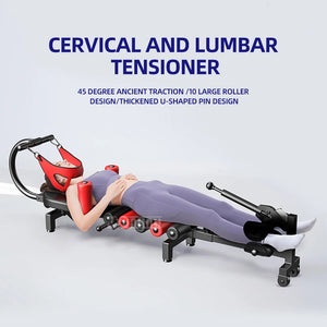 Lumbar Spine Stretcher Spinal Traction Home Height Increasing Fitness Spinal Traction Device Inverted And Soothing Bed Aimak Store