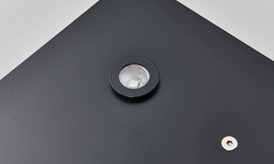 Black Thermostatic Bathroom Shower Faucet Set Remote LED Rainfall Head Faucets Crane 3 Way Concealed Embedded Hot Cold Mixer Tap Aimak Store