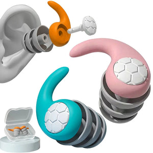 Anti Noise Silicone Earplug Sleep Noise Reduction Ear Plug Canceling Soundproof Ear Plugs Waterproof Swimming In Ear Protector Aimak Store