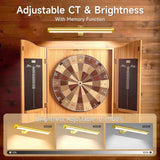 USB Rechargeable LED Wall Light Dimmable Mural Lamp Modern Wireless Aluminum Led Spotlights for Paintings Pictures Wall Lighting Aimak Store