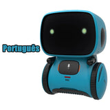 Toy Robot Intelligent Robots Russian & English & Spanish Version Voice & Touch control Toys Interactive Educational RC Robot Aimak Store