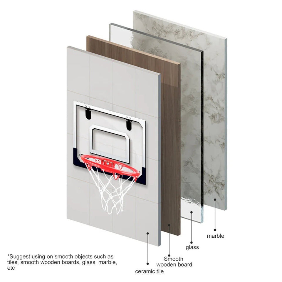 Kids Mini Basketball Hoop With Electronic Scoreboard Ball Sport Backboard Outdoor Indoor Excersise Accessory Funny Game Toys Aimak Store