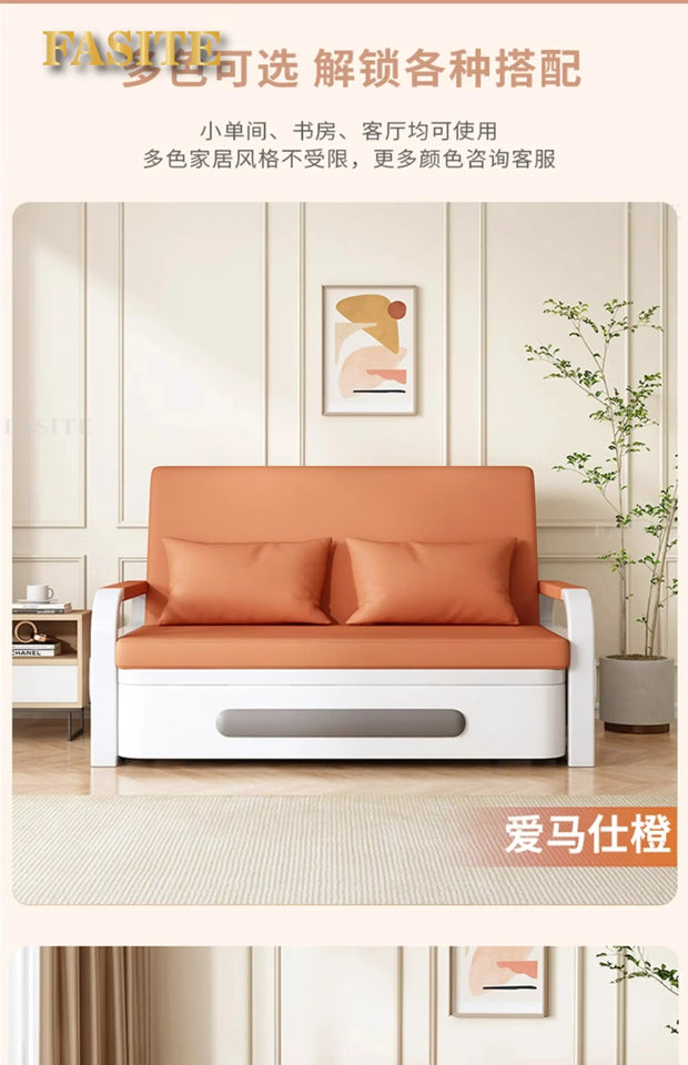 2025 New 1.2 Multi functional single double bed room sofa bed folding dual-use Internet new living room On Sale Aimak Store