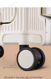 New Front Opening Suitcase Cabin Trolley Case 20/24/26/28 inch Aluminum Frame Large Capacity Luggage usb Charging TSA Lock Aimak Store