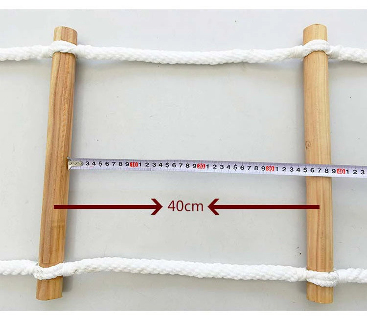 5M Fire Escape Ladder Soft Rescue Ladder Rope Emergency Work Safety Response Self-rescue Non-slip Home Outdoor Climbing Ladders Aimak Store