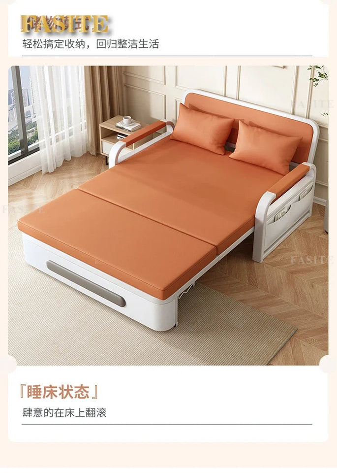 2025 New 1.2 Multi functional single double bed room sofa bed folding dual-use Internet new living room On Sale Aimak Store