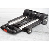 New Aluminum Alloy Plastic Garden Cart Lightweight Universal Vegetable Cart Black Shopping Cart Aimak Store