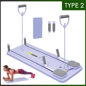 Multifunctional Fitness Board Exercise Pilates Board Push-up Stand Set Fitness and Muscle Training Device Yoga Workout Equipment Aimak Store