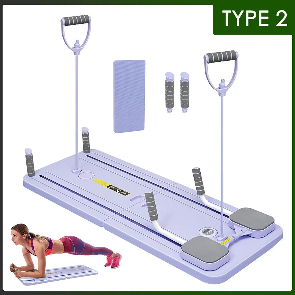 Multifunctional Fitness Board Exercise Pilates Board Push-up Stand Set Fitness and Muscle Training Device Yoga Workout Equipment Aimak Store