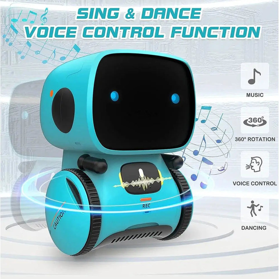 Toy Robot Intelligent Robots Russian & English & Spanish Version Voice & Touch control Toys Interactive Educational RC Robot Aimak Store
