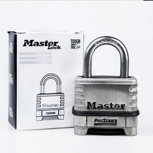 1/2Pcs Master Lock ProSeries Stainless Steel Anti-theft Waterproof Padlock Home Dormitory Outdoor Password Lock 1174 Aimak Store