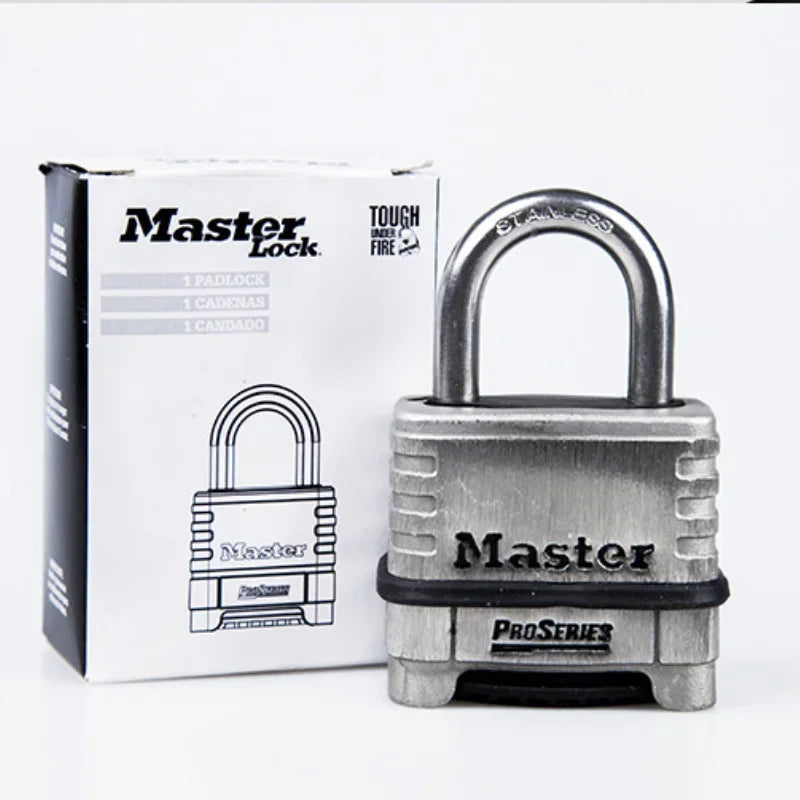 1/2Pcs Master Lock ProSeries Stainless Steel Anti-theft Waterproof Padlock Home Dormitory Outdoor Password Lock 1174 Aimak Store