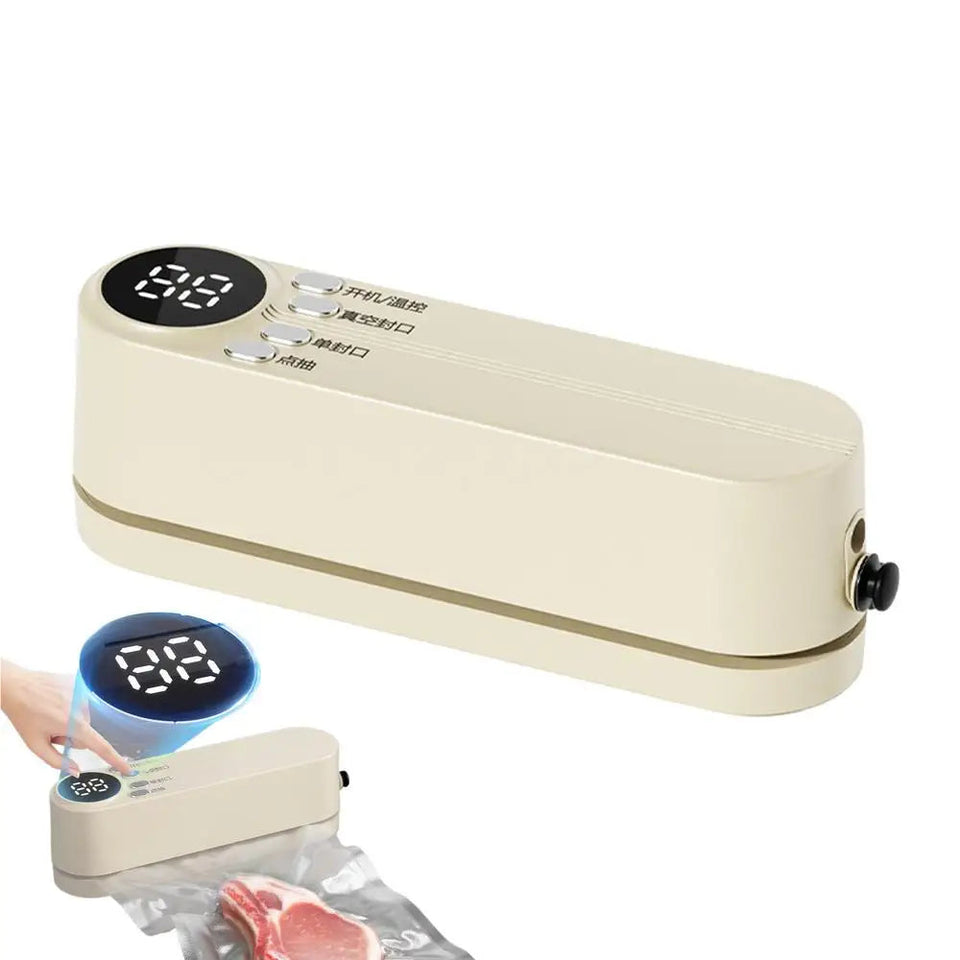 Charging Cordless Automatic Pump Cordless Food Preservation Vacuum Sealers Food Storage Sealing Machine Compact Machine Aimak Store