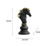 Chess Pieces Statue Resin King Queen Figure For Interior Home Living Room Office Sculpture Study Decoration Piece Ornament Aimak Store