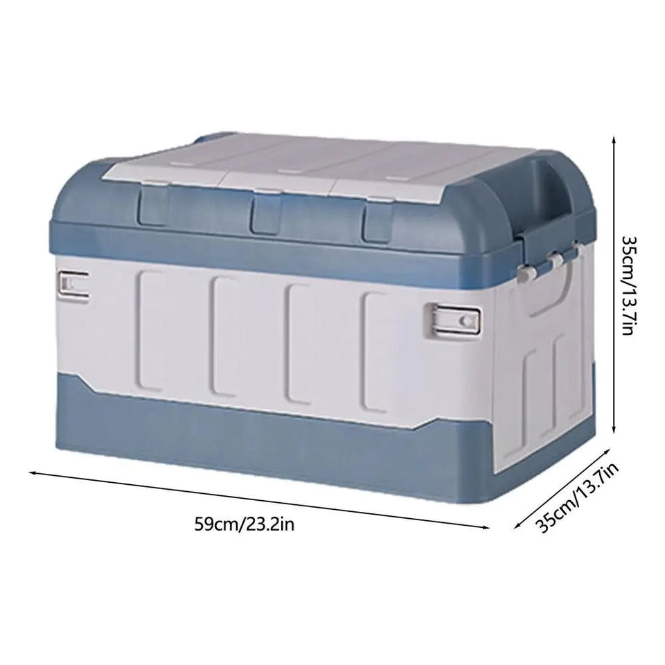 Camping Box Car Trunk Organizer Storage Box Multifunctional Large Capacity Collapsible Storage Boxes For Car Truck Aimak Store