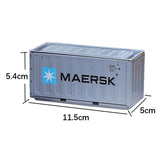 New Container Mini Iron Box Small Container Model Storage Box Creative Desktop Ornament Storage Rack Multi-Functional Metal Box Aimak Store