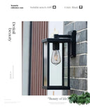 Outdoor Retro Waterproof Wall Lamps for Balcony Courtyard Gate Corridor Exterior Wall Light Villa Landscape Decor Lighting Aimak Store