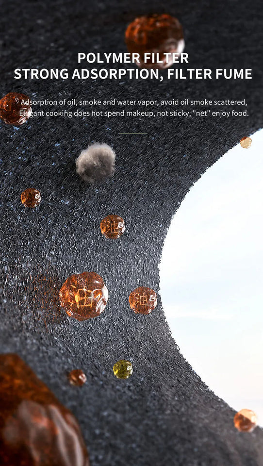 Desktop mini range hood large suction home restaurant hot pot barbecue deodorization fume purifier portable smoke exhaustmachine Aimak Store