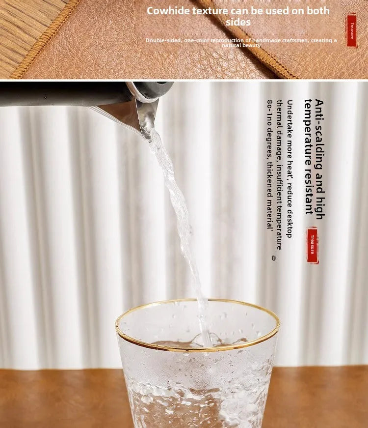 Retro Mousepad Mouse Pad Large Waterproof Non-slip PU Suede Desk Mat Computer Keyboard Desk Pad Mouse Mats Gaming Accessories Aimak Store