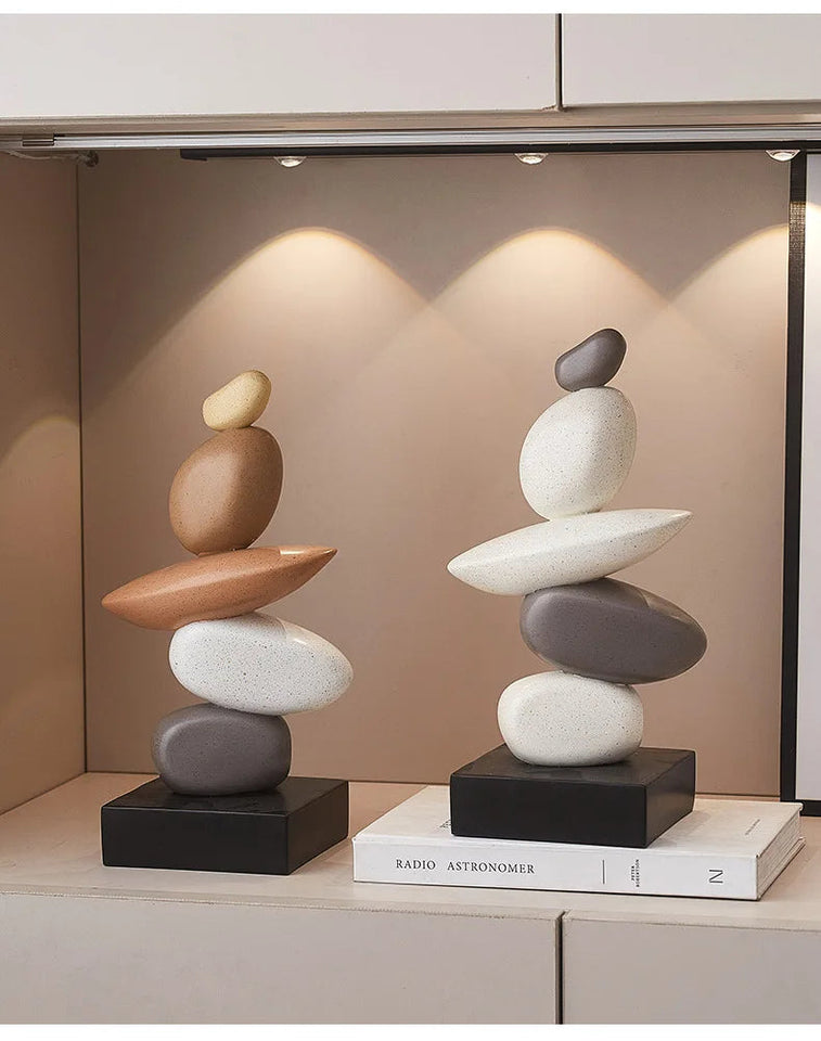 Factory Direct Generation of Light Luxury Art Resin Desktop Ornaments Decorative Living Room Office Wine Cooler TV Cabinet Aimak Store