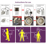 Animal Cartoon Riding T-Rex Inflatable Costume Nursery Kids Dinosaur Role Playing Game Adult Kids Chasing Game Birthday Gift Aimak Store