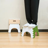 1PC Plastic Folding Stool With Handle Portable Thickened Household Space-saving Stool Outdoor Travel Camping Fishing Bench Aimak Store