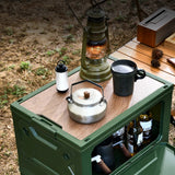 1PC Collapsible Outdoor Camping Car Storage Box Multi-Functional Storage Box Table Dual-Purpose Car Trunk Organizer Aimak Store