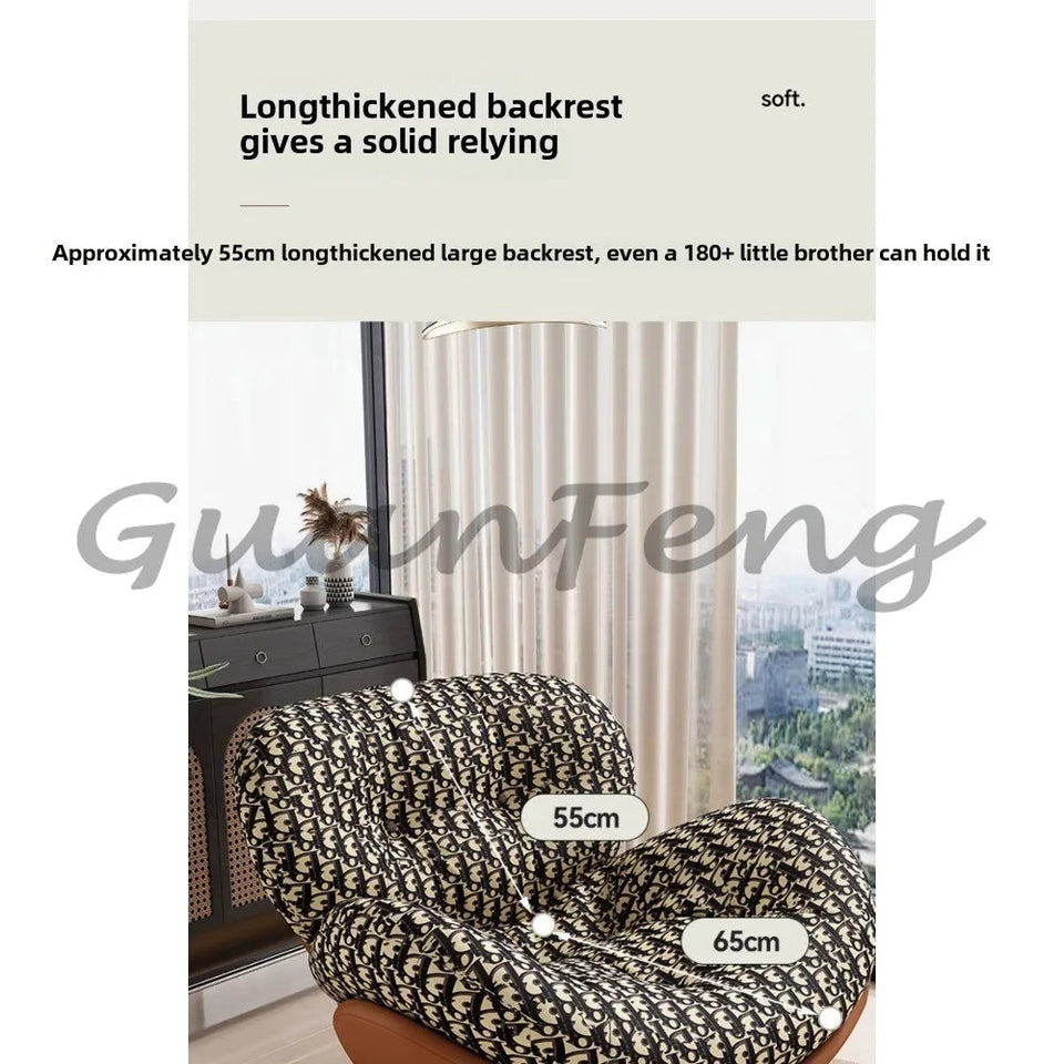 Ergonomic Lazy Reading Chairs, Living Room Chairs, Lounge Rocking, Nordic Girl Chairs, Luxury Modern Throne, Home Furniture Aimak Store