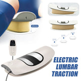 Ergonomic Electric Lumbar Traction Massager Adjustable Vibration Waist Spine Support Back Massage Machine Inflatable Stretcher Aimak Store