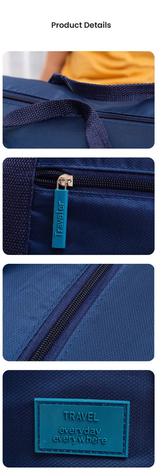 Fashion Travel Duffel Bag Lightweight Foldable Travel Bag for Women and Men Tote Carry On Luggage Bag Weekender Overnight Bag Aimak Store