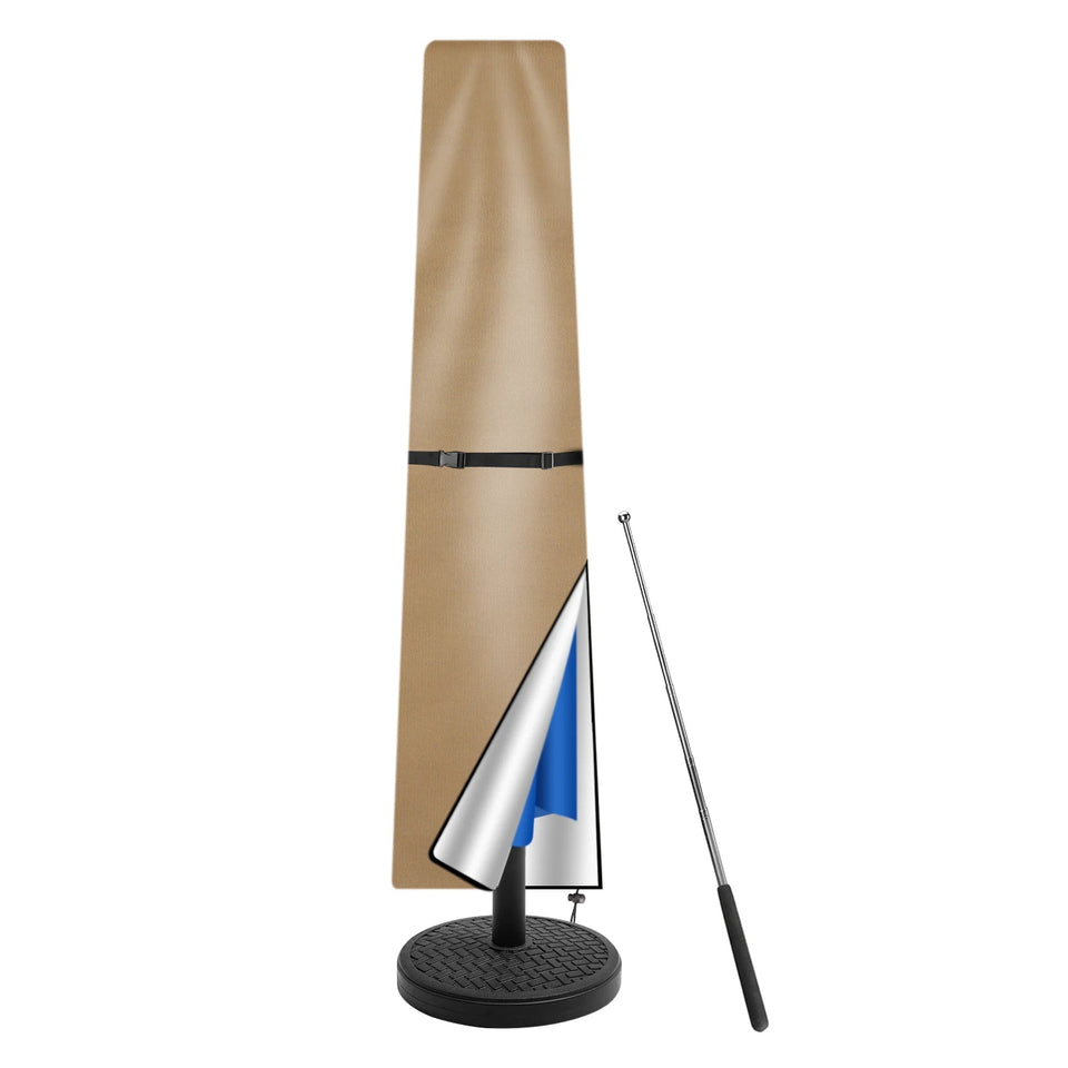 Oxford Cloth Waterproof Parasol Cover Outdoor Garden Patio Anti-UV Windproof Rainproof Sunshade Umbrella Cover with Pole &Zipper Aimak Store