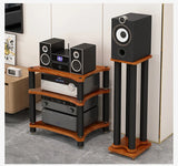 HiFi amplifier rack cabinet shock mount removable CD player video audio equipment metal tripod Desktop tripod stand speaker Aimak Store
