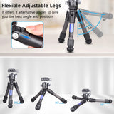 ARTCISE CS15C Carbon Fiber Compact Travel Portable Tabletop Mini Tripod with 360° Panorama Ballhead for DSLR Camera Mobile Phone Aimak Store