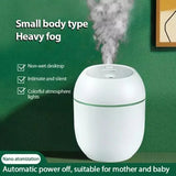 USB Portable Air Humidifier 250ML Essential Oil Diffuser 2 Modes Auto Off with LED Light for Home Car Mist Maker Face Steamer Aimak Store