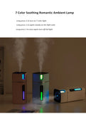 Air Humidifier Ultrasonic Smart Cool Mist Aroma Diffuser HumidifiersWith Color LED Light Mist Maker Fogger For Office Car Home Aimak Store
