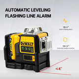Dewalt DW089LG Laser Level 12 Line 3 Sides*360 Degree Vertical Lines Laser Level Meter Outdoor Uses 12V Lithium Battery Aimak Store