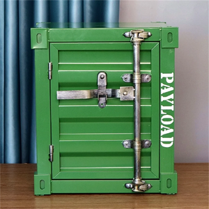 Coffee table, side table, industrial style cabinet, iron bedside table, creative bedside cabinet, small storage cabinet Aimak Store